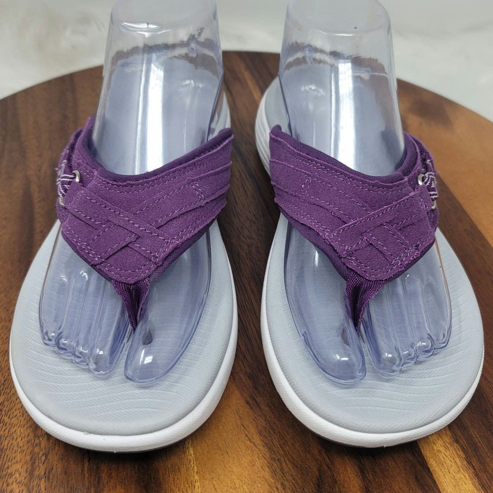 Dream Pairs Breeze Purple Slip On Flip Flops 9.5